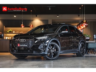 Audi Q4 40 S-Line Black edition 77 kWh Sportstoelen S-Leder, Pano, ACC, Head-up, Matrix, Camera, Virtual cockpit, Spiegel/ Sport Design/ Beveiligings/ Dynamica/ Comfort/ Hulp Advance/ Ambiente+/ Pakket, Lmv.