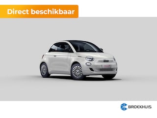 Fiat 500 La Prima | 10,25" touchscreen radio met Bluetooth, DAB & USB én Navigatie | 17” lichtmetalen velgen Diamond Cut | Automatische airconditioning