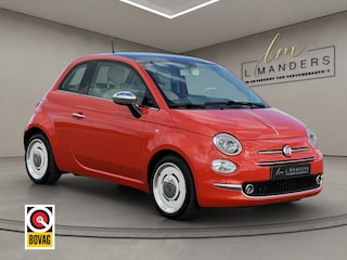 Fiat 500 0.9 TwinAir T Anniversario 2018 ORANJE | Panoramadak | Airco
