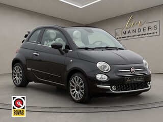 Fiat 500 1.2 Star 2020 ZWART | Cabriolet | Apple CarPlay