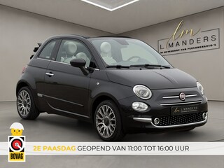 Fiat 500 1.2 Star 2020 ZWART | Cabriolet | Apple CarPlay