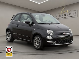 Fiat 500 1.2 Star 2020 ZWART | Cabriolet | Apple CarPlay