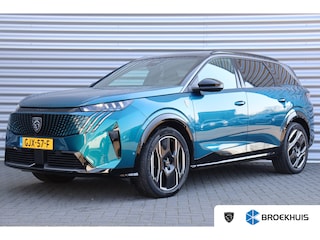 Peugeot 5008 73KWH 210PK 7-ZITS GT AVANTAGE AUTOMAAT / NAVI / LEDER / CLIMA / FULL-LED / 20" LMV / AFN. TREKHAAK / KEYLESS / WARMTEPOMP / FOCAL AUDIO / 360° CAMERA / ADAPT. CRUISECONTROL / WINTERPAKKET / NIEUWSTAAT !!