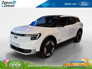 Ford Explorer Premium Extended Range RWD 77 kWh | 2 persoons CARGO uitvoering | Lederen bekleding | 21" LM velgen | Navigatie | Head-up display | Adaptive cruise control