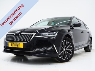 Skoda Superb Combi 1.4 TSI iV Laurin & Klement | Leder | Trekhaak | Canton | Adaptive Cruise | Keyless | Sfeerlicht | Memory | Carplay