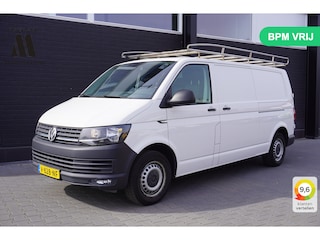 Volkswagen Transporter 2.0 TDI L2 150PK 2x schuifdeur EURO 6 - Airco - Trekhaak - PDC - € 12.950,- Excl.
