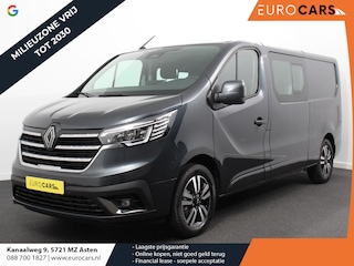 Renault Trafic 2.0 Blue dCi 150 Automaat L2H1 Adv. Dubbele Cabine Navigatie Airco Lichtmetalen velgen Betimmering Trekhaak Camera Parkeer sensoren Dab