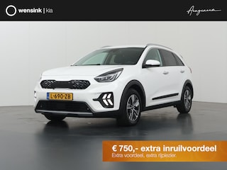 Kia Niro 1.6 GDi DynamicPlusLine | Trekhaak | Lederen Bekleding | DAB | Apple CarPlay/Android Auto | Camera | Stoel/Stuurverwarming | Adaptieve Cruise Control | Climate Control | Rijhulpsysteem |