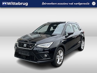 Seat Arona 1.0 TSI FR / AUTOMAAT/ TREKHAAK/ DCC/ PARKEERSENSOREN + CAMERA/ STOELVERWARMING/ DODEHOEK/ BEATS AUDIO/ ACC/ FULL LINK/ NAVI/ DAB/ CLIMA/ 17'' LMV