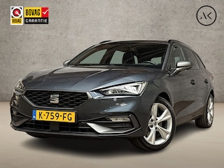 Seat Leon 1.5 eTSI FR Sport 150Pk Automaat (PANORAMADAK, APPLE CARPLAY, STUUR/STOELVERWARMING, CAMERA, SPORTSTOELEN, TREKHAAK, GETINT GLAS, ADAPTIVE CRUISE, NIEUWSTAAT)