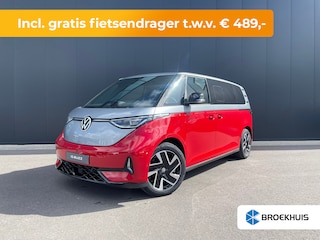Volkswagen ID. Buzz GTX Limited Edition 86 kWh LWB 7p. | 4 Wiel Aandrijving | Design Pakket Plus | Trekhaak | Electrische Schuifdeuren | Electrische Stoel