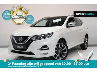 Nissan Qashqai 1.3 DIG-T Tekna + | Panoramadak | 360° Camera | 19"Lichtmetaal | Adaptieve cruise | BOSE audio |