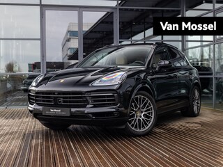Porsche Cayenne 3.0 E-Hybrid Platinum Edition | SPORTCHRONO | PASM LUCHTVERING | STOELMASSAGE | STOELVENTILATIE | TV SCHERMEN ACHTER | SPORTEINDPIJPEN ACHTER | PANORAMA/SCHUIF-KANTELDAK | BOSE | PORSCHE INNODRIVE | ADAPTIVE CRUISECONTROL | 21 INCH | NL GELEVERD | 1E EIGENAAR |
