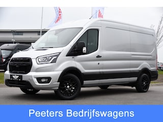 Ford Transit 350 2.0 TDCI L3H2 Limited PB Edition Camera, Cruise, Carplay, LED, Trekhaak, Stoelverwarming, 185pk, NAVI, Uniek!