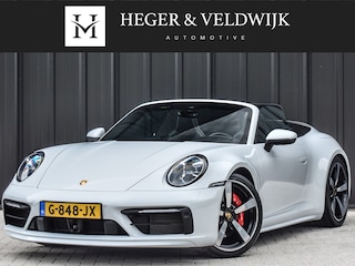 Porsche 911 Cabrio 3.0 Carrera 4 S | NL-AUTO | SPORT DESIGN PACK | 4-WHEEL BESTURING | LIFT SYSTEEM | SPORT CHRONO | 18-WEGS MEMORY SEATS | BURMESTER SOUND | ADAPTIVE CRUISE | CARBON PACK | MATRIX LED | 360 CAMERA | NEW PRICE: 236.000