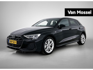 Audi A3 Sportback 40 TFSI e S edition 204 PK | S-line | Automaat | Camera | Adaptive Cruise Control | Climate Control | Stoelverwarming | Virtual Cockpit | LED Matrix | Lichtmetalen velgen | Privacy glass |