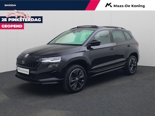 Skoda Karoq 1.5TSI/150PK ACT Sportline Business DSG · Panoramadak · Trekhaak · Apple/Android Car Play · Garantie t/m 23-08-2027 of 100000km