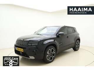 Jeep Avenger Summit 54 kWh | Range 400 km | Elektr. achterklep | Adapt. cruise | Stoel- en voorruitverw. | Navi | Carplay | Warmtepomp