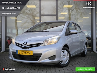 Toyota Yaris 1.0 VVT-i Aspiration | Lage km-stand! | Dealer OH | Trekhaak | Airco | Camera | Bluetooth