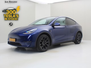 Tesla Model Y Long-Range AWD 351pk 75 kWh 91.3% SoH [ FSD+TREKHAAK+WIT LEDER+20 INCH+PREMIUM AUDIO ]