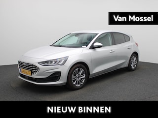 Ford Focus 1.0 EcoBoost Hybrid Titanium 16" Lichtmetalen Velgen | Draadloze Apple Carplay/Android Auto | Navigatie | Cruise Control | Sensoren Voor+Achter |