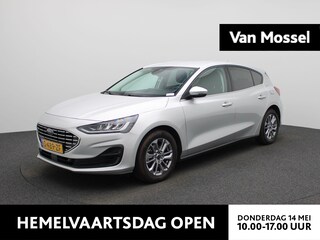 Ford Focus 1.0 EcoBoost Hybrid Titanium 16" Lichtmetalen Velgen | Draadloze Apple Carplay/Android Auto | Navigatie | Cruise Control | Sensoren Voor+Achter |