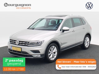 Volkswagen Tiguan 1.4 TSi 150 Pk Automaat Highline | Full LED | Panoramadak | Trekhaak | 360° Camera | Stoelverwarming | Adaptive Cruise | 18 Inch