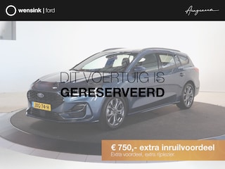 Ford Focus Wagon 1.0 EcoBoost Hybrid ST Line X | Elekt. Wegklapbare Trekhaak | Winterpakket | Cruise Control Adaptief | Parkeercamera | Head-Up | Navigatie |