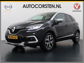 Renault Captur T 90pk Intens Navi Ecc Cruise Control Two-Tone Pdc Keyless 0.9 TCe Lmv 17" Led Regen-Lichtsensor Isofix Bluetooth Privacy Glas Mooie en complete Renault Captur 1148kg licht
