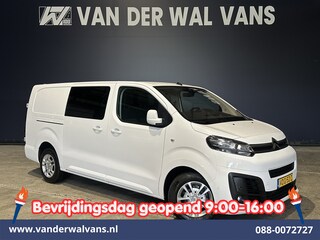Citroën Jumpy 2.0 BlueHDI 150pk L3H1 Dubbele cabine Euro6 Airco | 6-Zits | Camera | Navigatie Apple Carplay, Android Auto, Cruisecontrol, Parkeersensoren