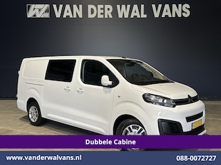 Citroën Jumpy 2.0 BlueHDI 150pk L3H1 Dubbele cabine Euro6 Airco | 6-Zits | Camera | Navigatie Apple Carplay, Android Auto, Cruisecontrol, Parkeersensoren