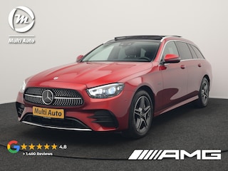 Mercedes-Benz Estate 300 e AMG Line PHEV 320pk | Panodak | Trekhaak af Fabriek | Adaptive Cruise | Head Up | Multibeam LED | Lederen Sportstoelen | Widscreen Navi | Sfeerverlichting | Camera |
