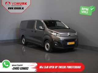 Citroën Jumpy 2.0 125 pk L3 2x Schuifdeur/ 2.5t Trekverm./ Carplay/ Airco/ Navi/ Cruise/ PDC/ Trekhaak