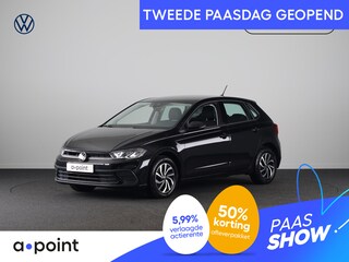 Volkswagen Polo 1.0 TSI Life 95 pk | Navigatie via App | Adaptieve cruise control | Airco | Apple Carplay/Android Auto | LED koplampen |