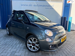 Fiat 500 1.2 Cabriolet S / Bi COLORE / LEER / AIRCO / 2-TONE LAK / 16 INCH