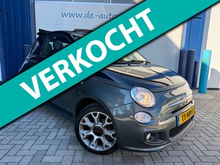 Fiat 500 1.2 Cabriolet S / Bi COLORE / LEER / AIRCO / 2-TONE LAK / 16 INCH