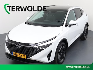 Nissan Qashqai 1.3 MHEV Xtronic N-Connecta | AUTOMAAT | Panoramadak | Stoel-, Stuur- & Voorruitverw. |