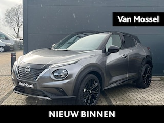 Nissan Juke 1.6 Hybrid N-Sport 143PK | Rijklaarprijs! | Automaat | 360 Camera | Adaptieve Cruise Control | Stoel,- Stuur en Voorruitverwarming | Dodehoekdetectie | Apple CarPlay & Android Auto | Nieuw uit voorraad leverbaar!