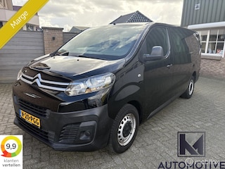 Citroën Jumpy bestel BlueHDI XL|Dubbbel Cabine 6-persoons|MARGE|Trekhaak|Nieuwstaat|EURO6