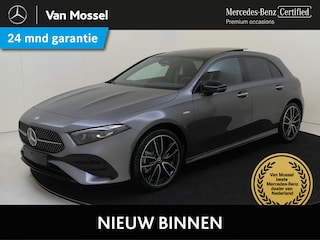 Mercedes-Benz A-klasse 250 e Business Solution AMG Panoramadak / Plus pakket / Head-up / Memory / 360 Camera / Sfeerverlichting / Stoelverwarming / Night