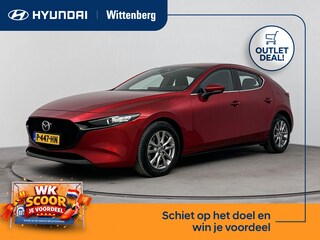 Mazda 3 2.0 e-SkyActiv-G M Hybrid 122 | Parkeersensoren | Apple carplay/android Auto | Navigatie | Dodehoek detectie | Cruise control |