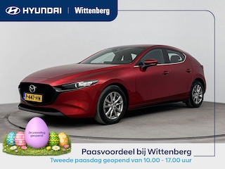 Mazda 3 2.0 e-SkyActiv-G M Hybrid 122 | Parkeersensoren | Apple carplay/android Auto | Navigatie | Dodehoek detectie | Cruise control |