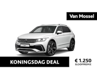 Volkswagen Tiguan 1.4 TSI eHybrid R-Line Business+ 245 PK| Dealeronderhouden | Trekhaak | Panoramadak | Leder | 360 Camera | Achterklep Elektrisch | Dodehoekdetectie | Stoelverwarming | Stuurwielverwarming