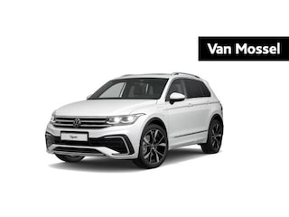 Volkswagen Tiguan 1.4 TSI eHybrid R-Line Business+ 245 PK| Dealeronderhouden | Trekhaak | Panoramadak | Leder | 360 Camera | Achterklep Elektrisch | Dodehoekdetectie | Stoelverwarming | Stuurwielverwarming