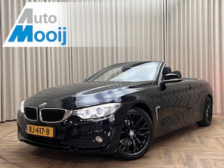 BMW 4-serie Cabrio 420d High Executive *Leder* Stoelverw. / Navigatie Prof. / Memory / Windvanger / PDC / Nette Staat