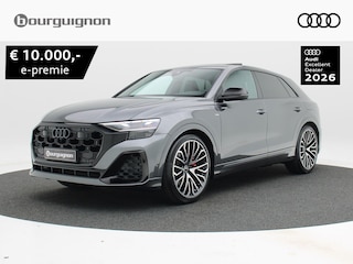 Audi Q8 Pro Line S Competition 60 TFSI e | 490 PK | Sportstoelen plus | Leder Valcona interieur | Glazen Panoramadak | Softclose  | Trekhaak & aanhangerassistent |