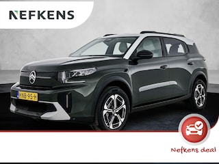 Citroën C3 Aircross Max 44 kWh 113pk Automaat | Navigatie | Camera | Parkeersensoren Voor en Achter | Comfortstoelen | LED Koplampen | Dodehoekdetectie | Climate Control | Cruise Control | 17"LMV | Apple Carplay/Android Auto |