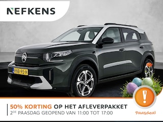 Citroën C3 Aircross Max 44 kWh 113pk Automaat | Navigatie | Camera | Parkeersensoren Voor en Achter | Comfortstoelen | LED Koplampen | Dodehoekdetectie | Climate Control | Cruise Control | 17"LMV | Apple Carplay/Android Auto |