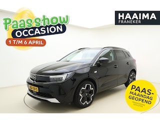 Opel Grandland 1.2 Turbo 130pk Automaat Ultimate | Climate & Cruise Control | Elektrische achterklep | Navigatie | Achteruitrijcamera | Winterpakket | Alcantara bekleding | 19" Lichtmetalen velgen