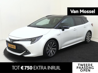 Toyota Corolla Touring Sports 2.0 Hybrid Executive | achteropkomend verkeer waarschuwing | airco automatisch | Apple Carplay/Android Auto | Autonomous Emergency Braking | cruise control adaptief | full-LED koplampen | lederen/stof bekleding | lichtmetalen velgen 17" | navigatiesysteem full map | rijstrooksensor met correctie | voorstoelen verwarmd